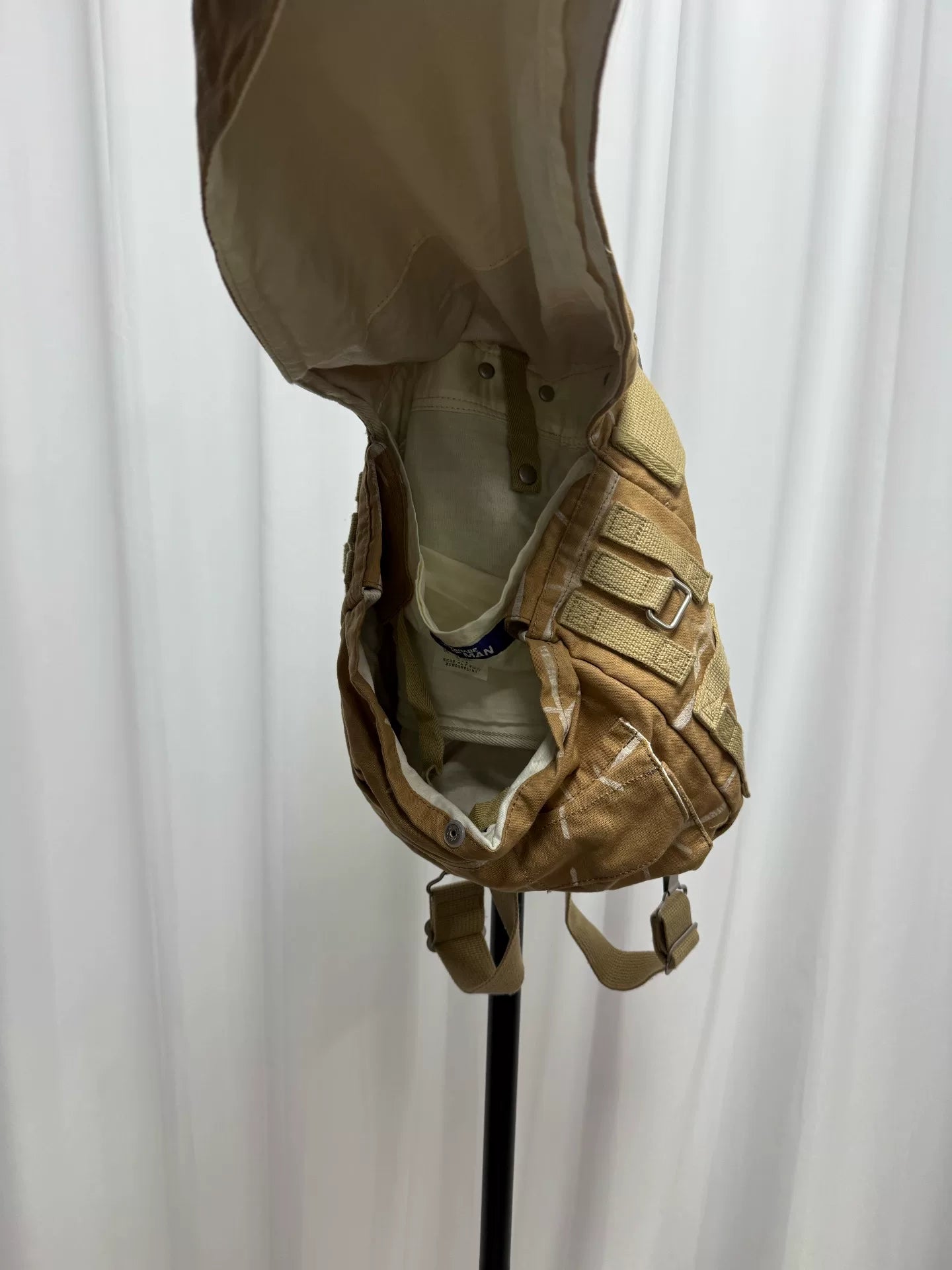 junya watanabe military multi-pocket backpack