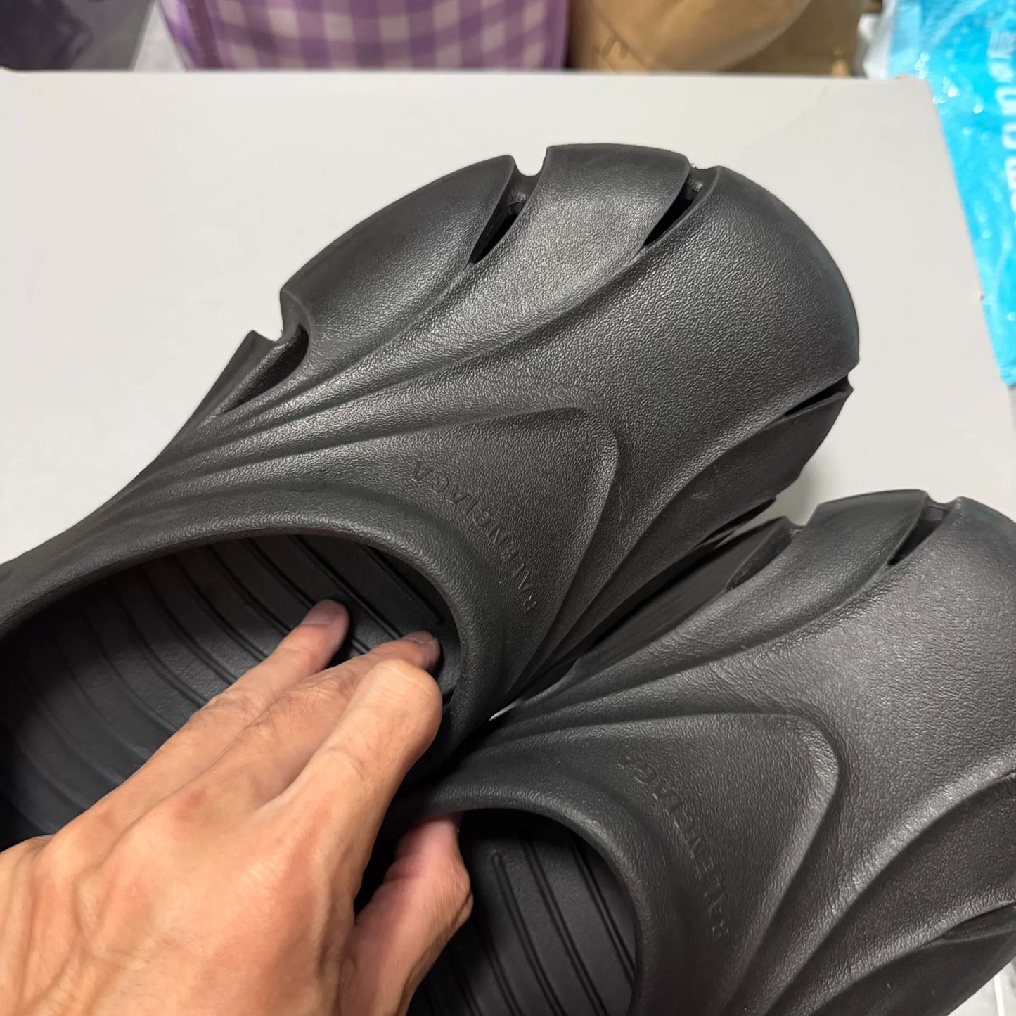 Balenciaga Molded Beach Slide Sandals