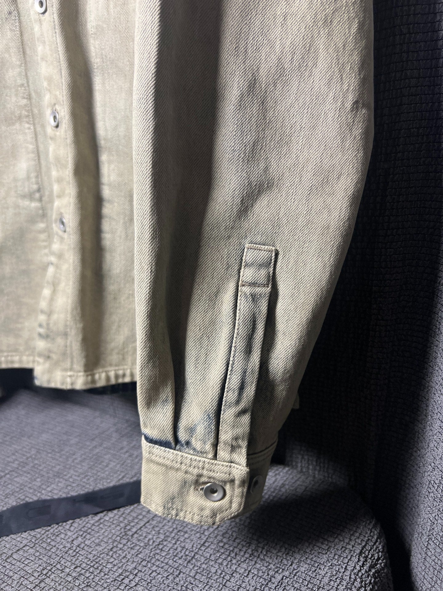 Rick Owens 22FW Denim Shirt Jacket
