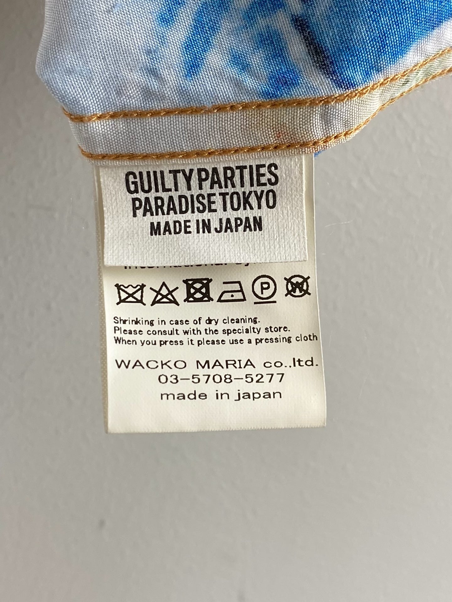 WACKO MARIA Hawaiian Shirt M