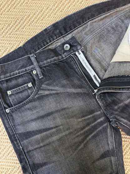 Neighborhood 07EX Distressed Wash Narrow Jeans
