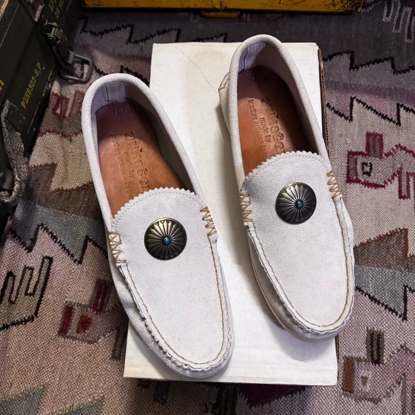 Yuketen Concho Moc II Suede Shoes