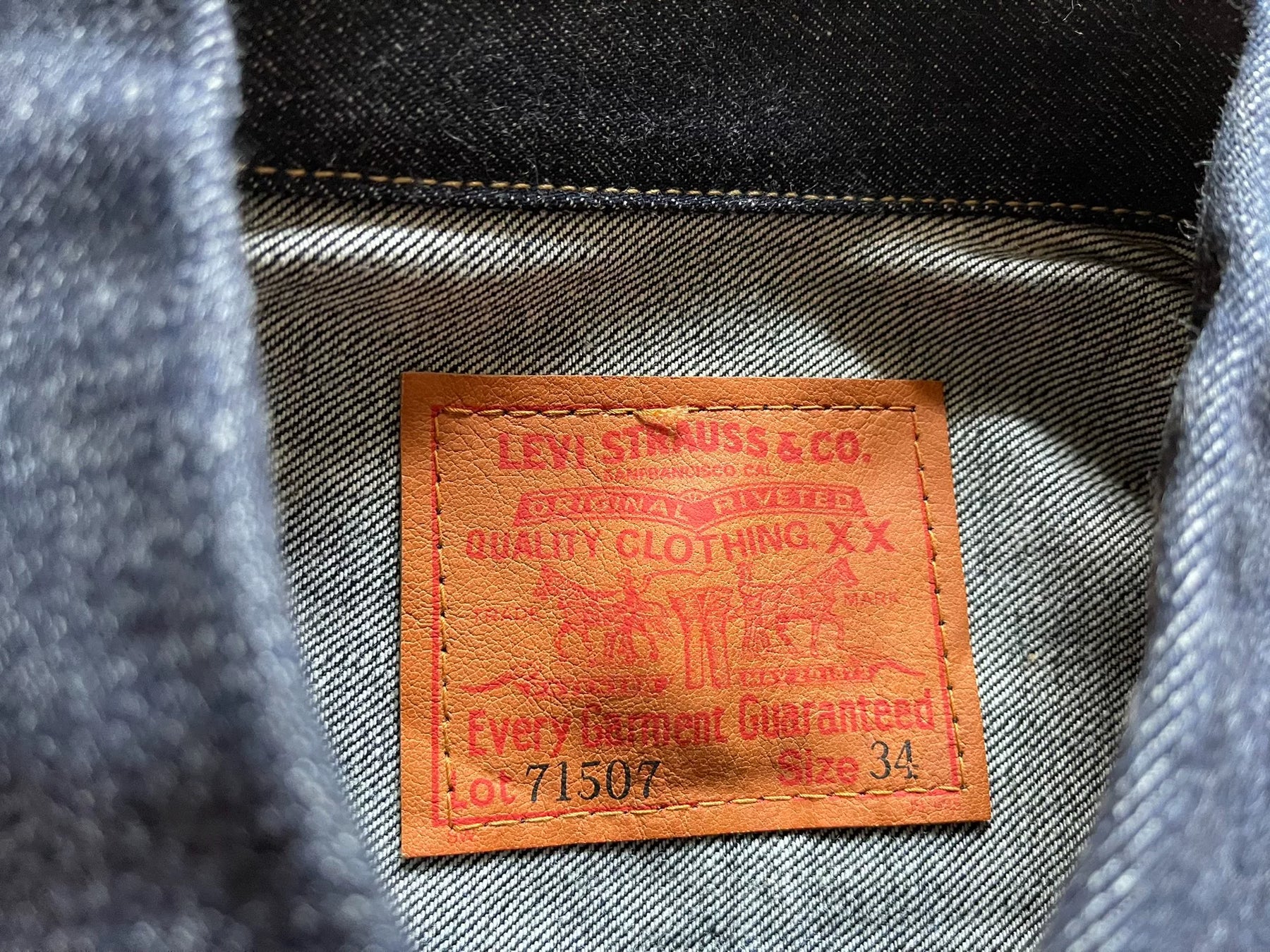 Levi's LVC 507XX 50s Denim Jacket