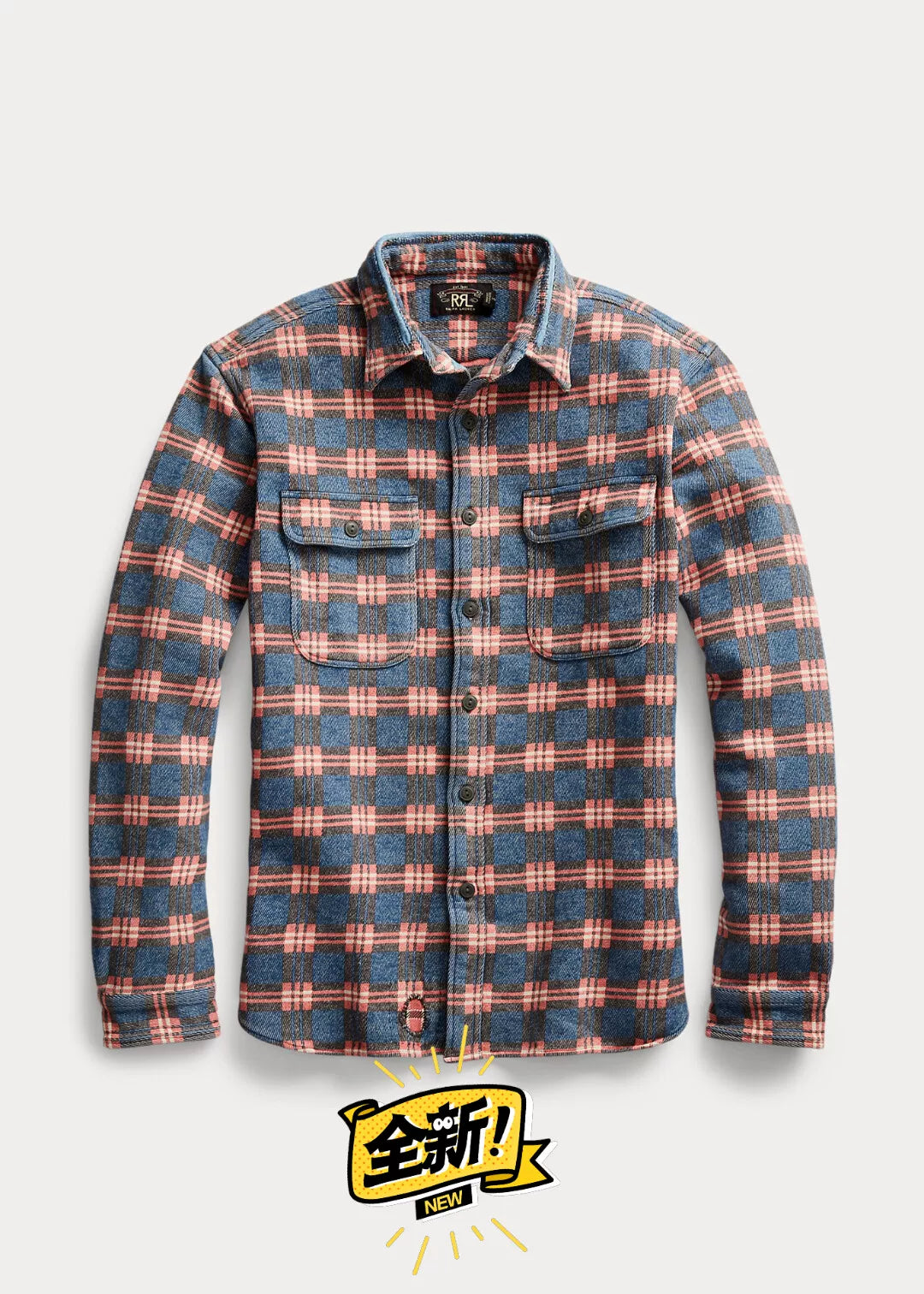 RRL Thick Shirt with Patches 2019