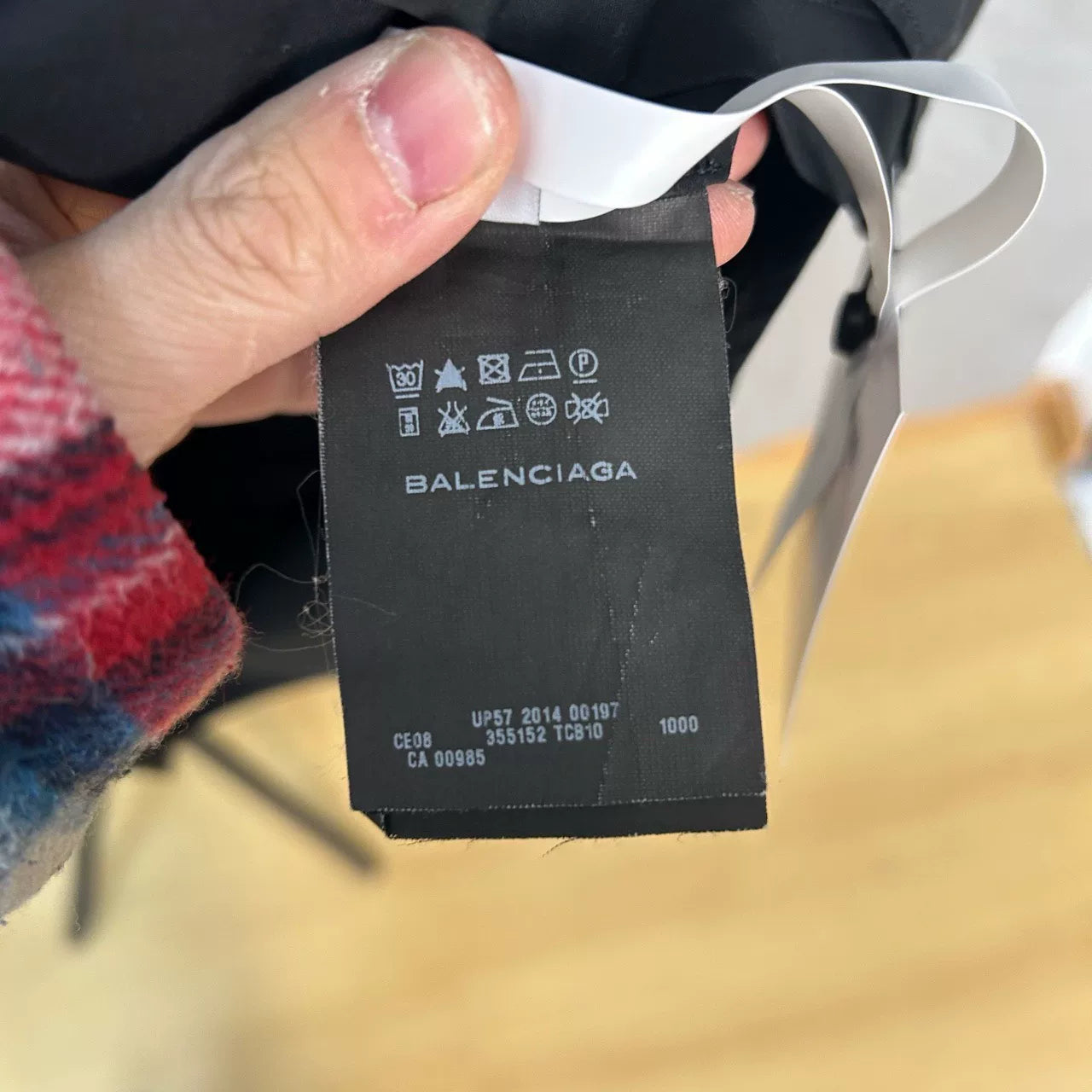 Balenciaga Black Long Sleeve Shirt for Sale