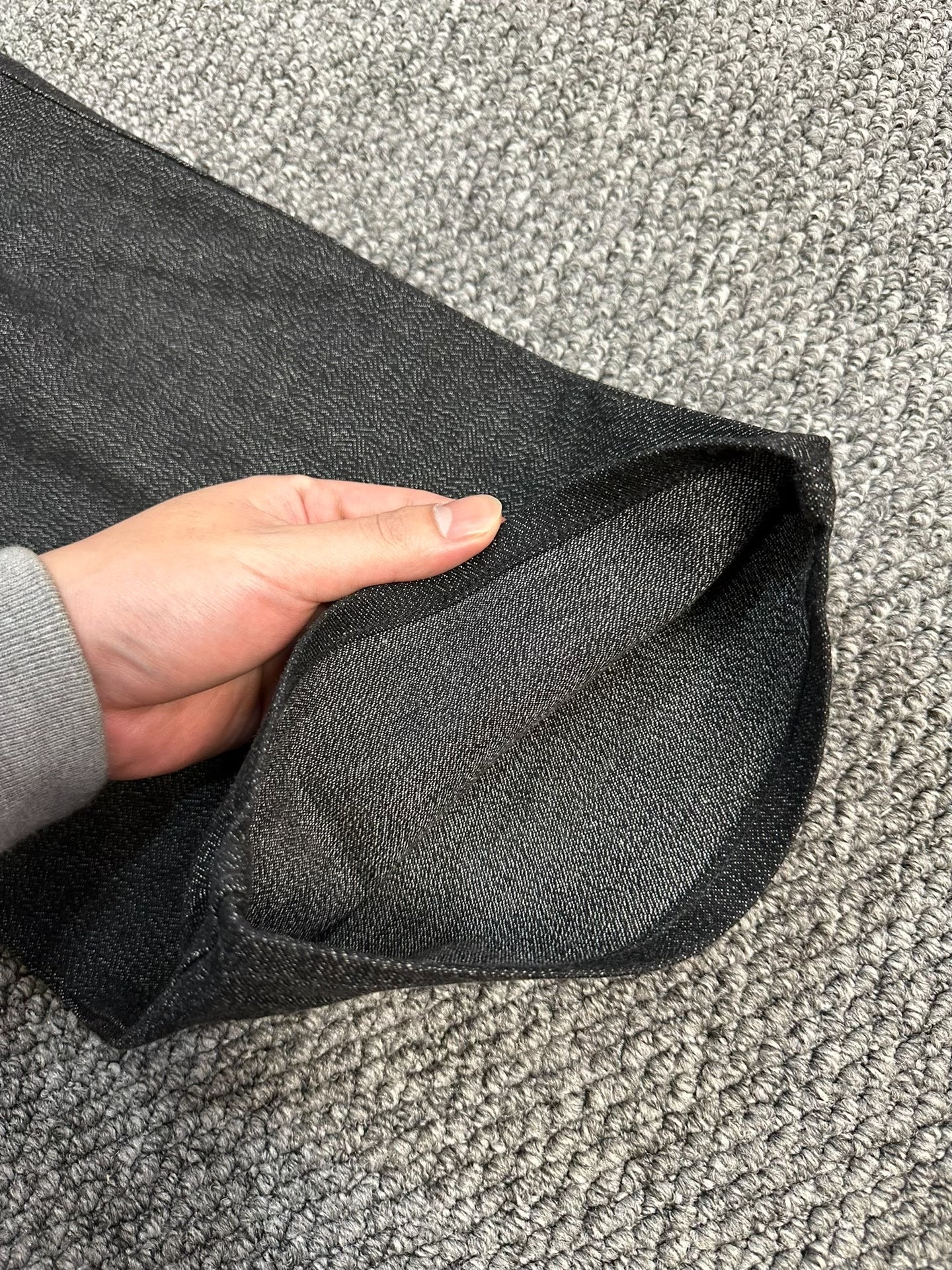 visvim hakama jeans black