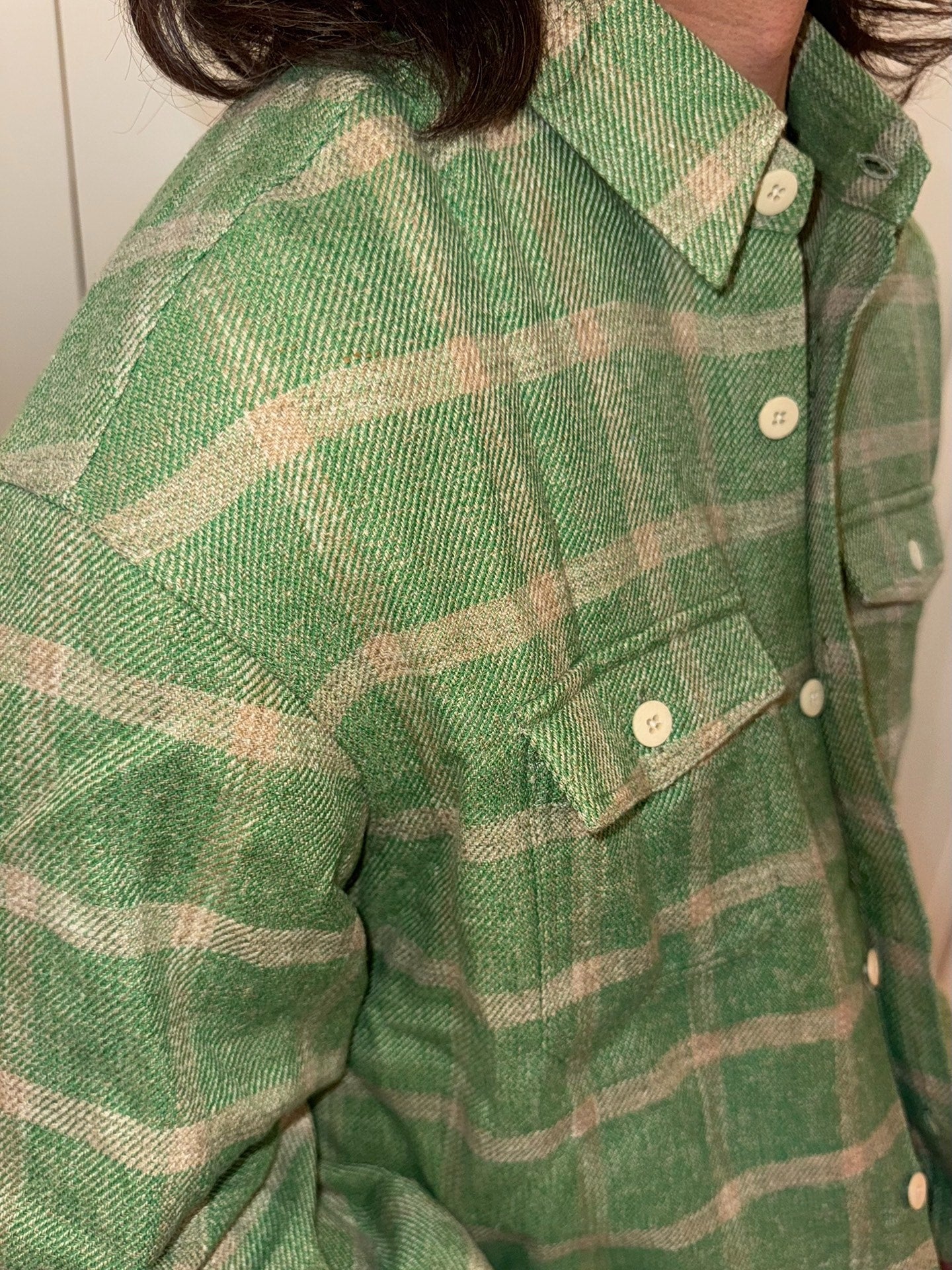 VISVIM 25SS Motors Club Lumber Check L/S