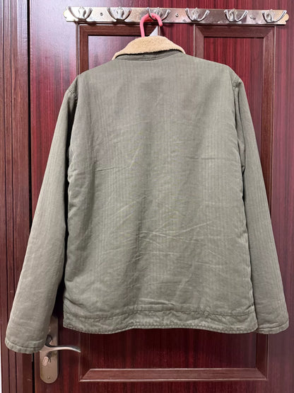 Visvim Deckhand Shearling Collar Jacket