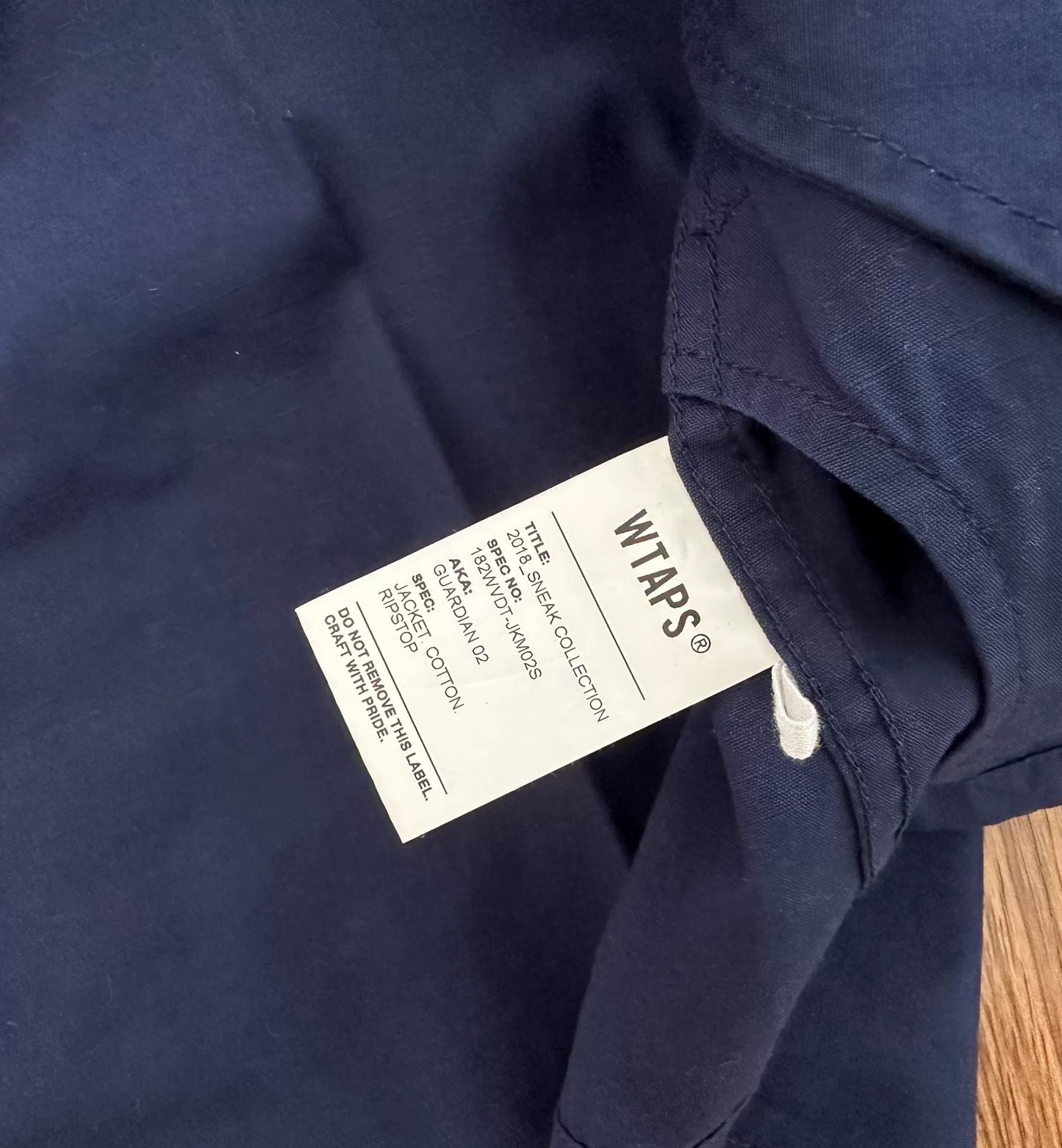 WTAPS Guardian Cotton Jacket 18AW