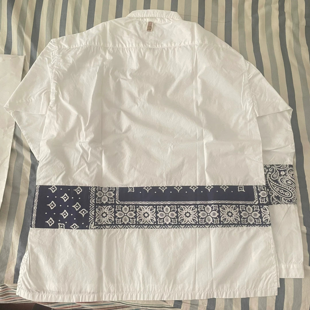 VISVIM Bandana Pattern Tunic Shirt