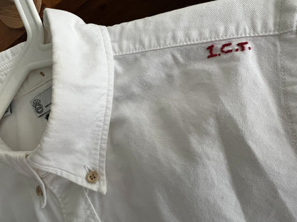 limited edition white shirt with embroidery