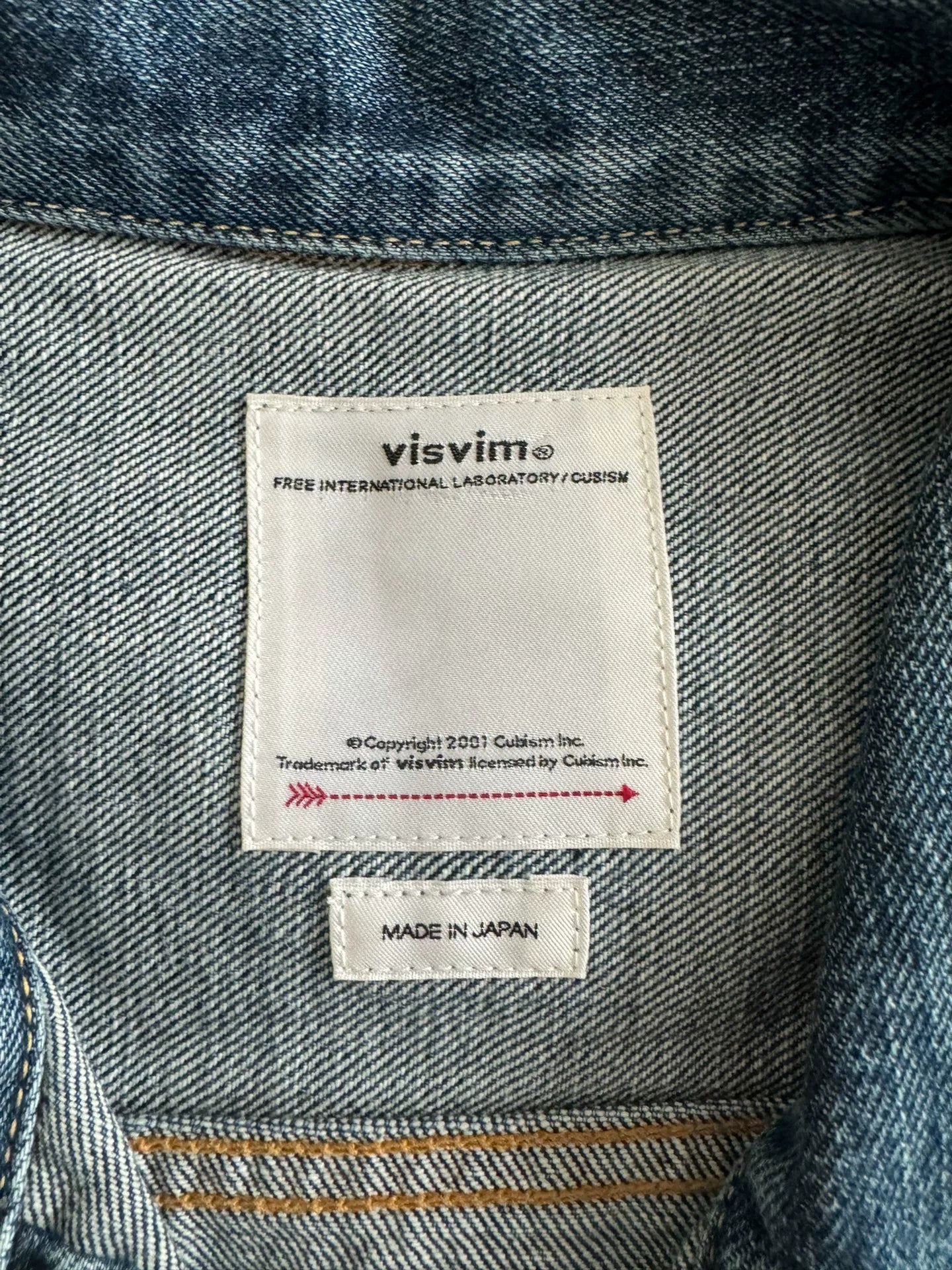 visvim 101jkt20 Denim Jacket