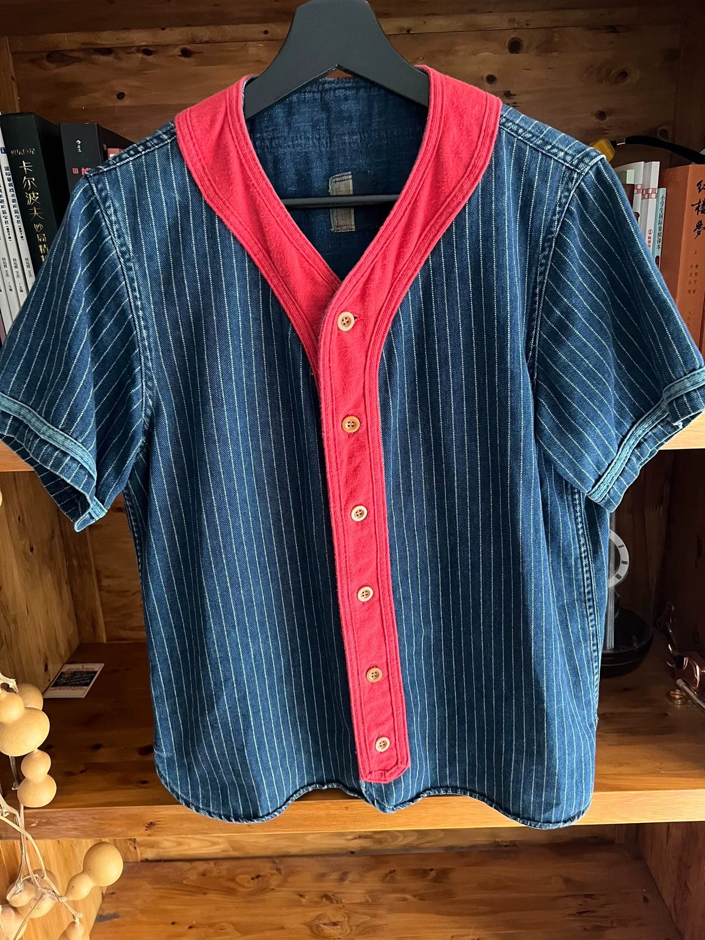 visvim dugout shirt rare blue dye