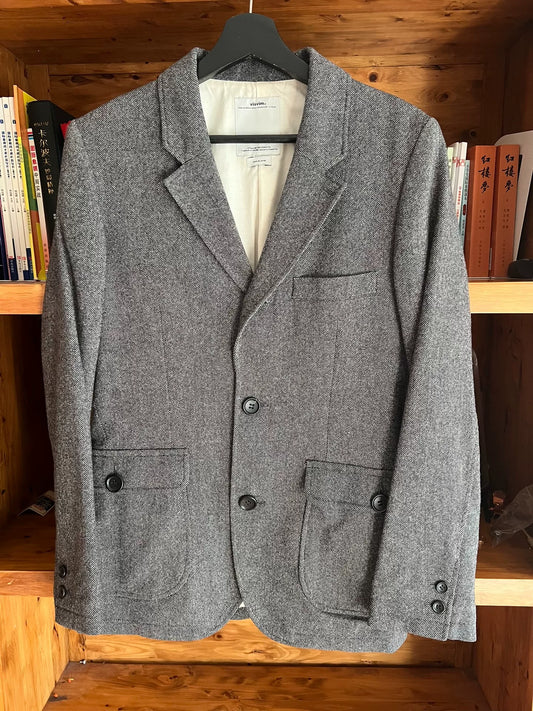 visvim early wool cashmere suit jacket
