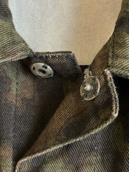 camo patchwork denim jacket by dries van noten