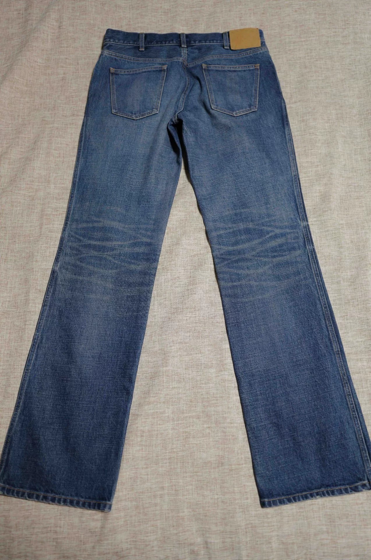 Celine Pearl Blue Wash Flare Jeans