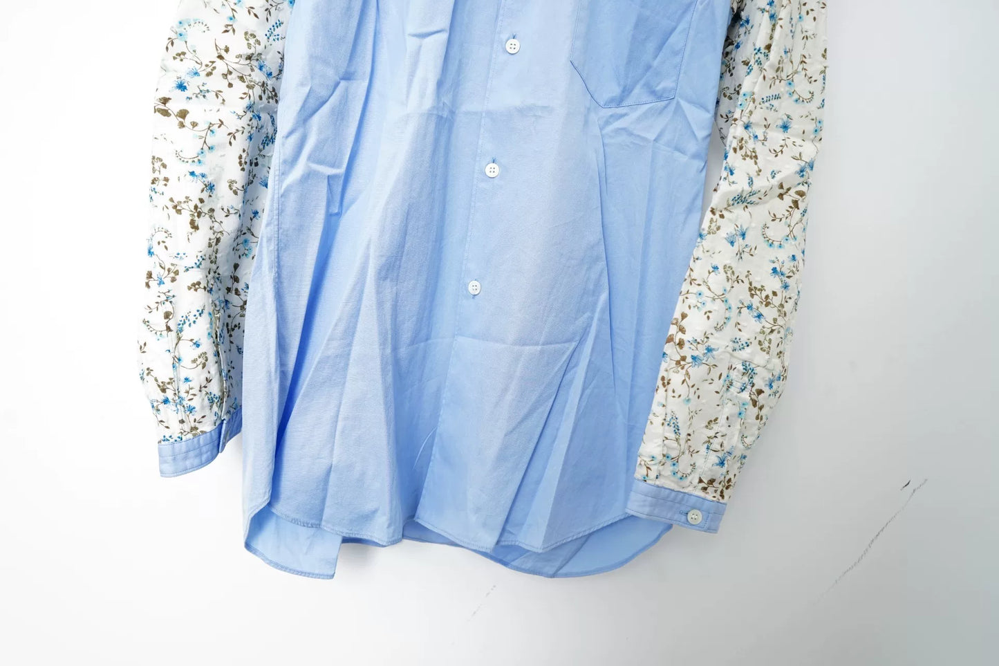 Comme des Garçons Embroidered Spliced Sleeve Shirt