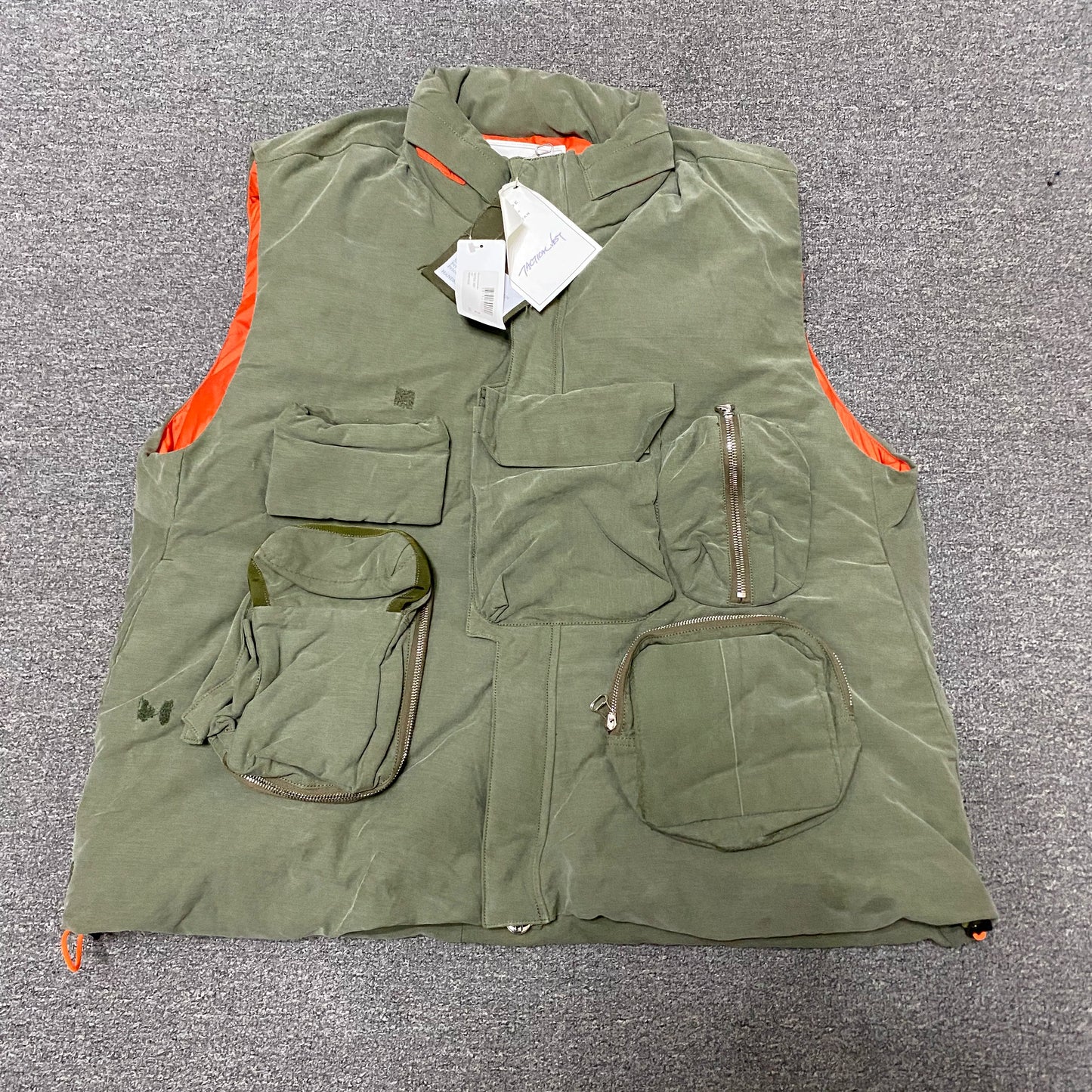 READYMADE Washed Tactical Down Vest