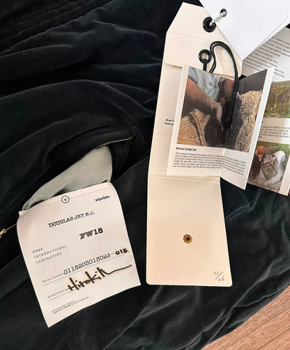 visvim douglas jacket natural indigo dye