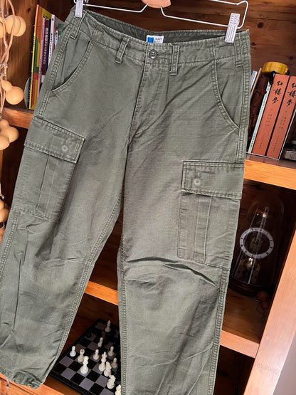 japan blue jeans military cargo pants