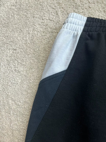 Balenciaga Black and White Logo Shorts
