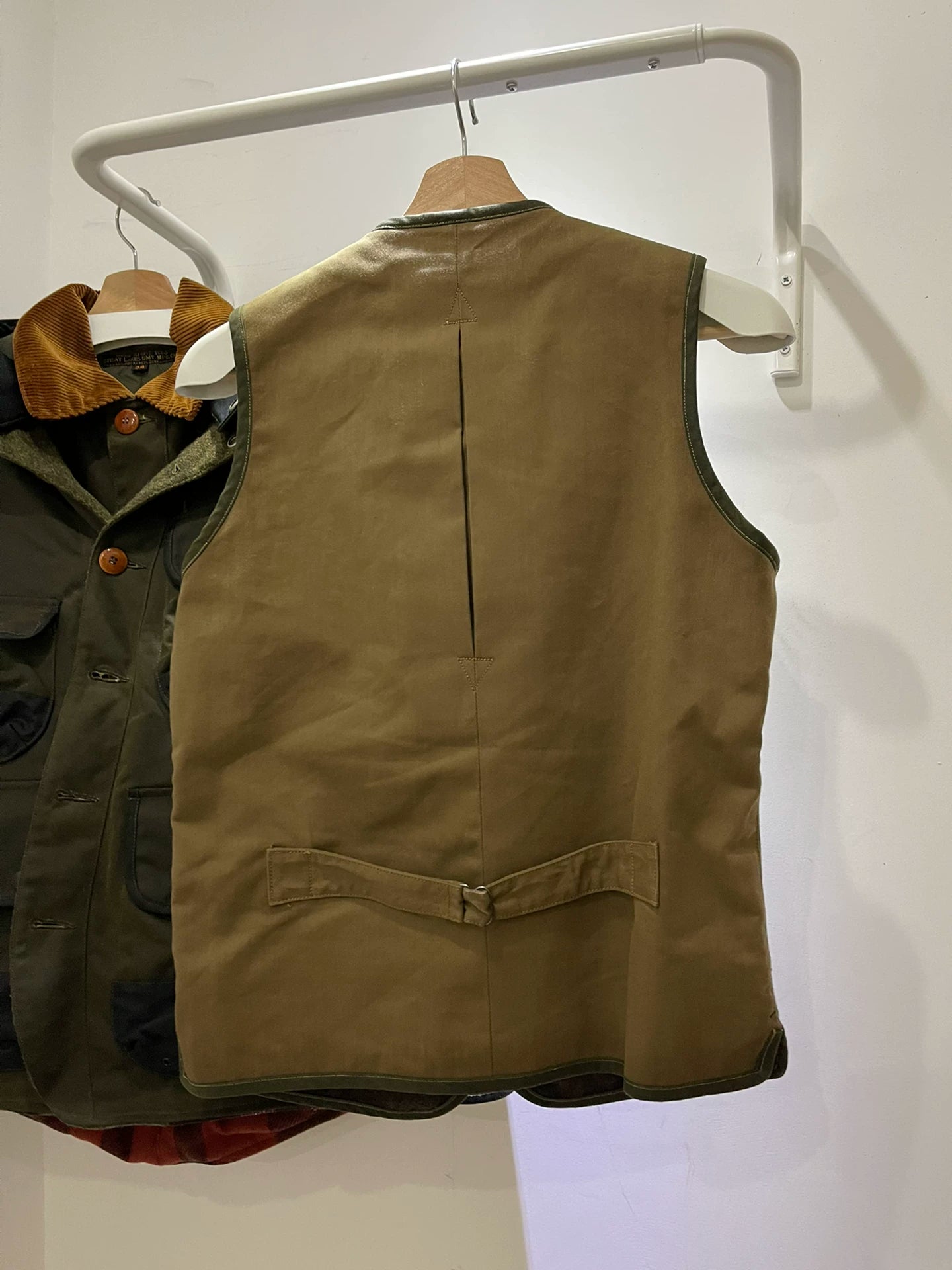 freewheelers boston wool vest