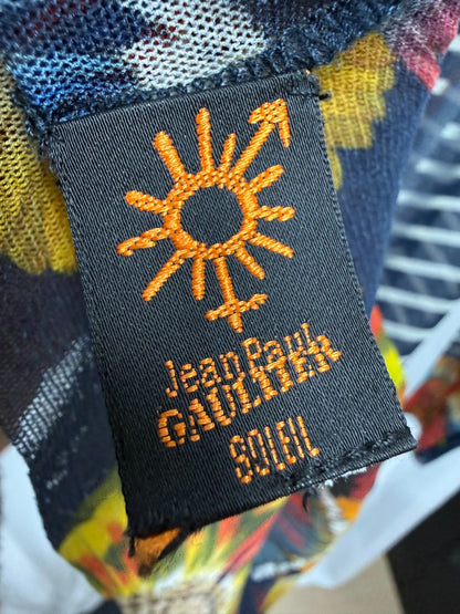 Jean Paul Gaultier Striped Mesh Undergarment