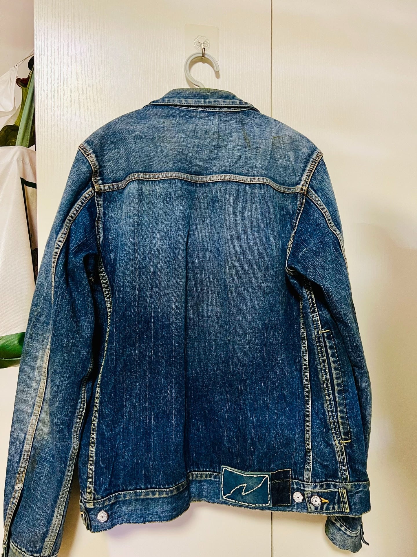 VISVIM 101 DRY3 DMGD-1000 Denim Jacket
