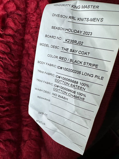 Ralph Lauren RRL  Sample Warm Bay Coat