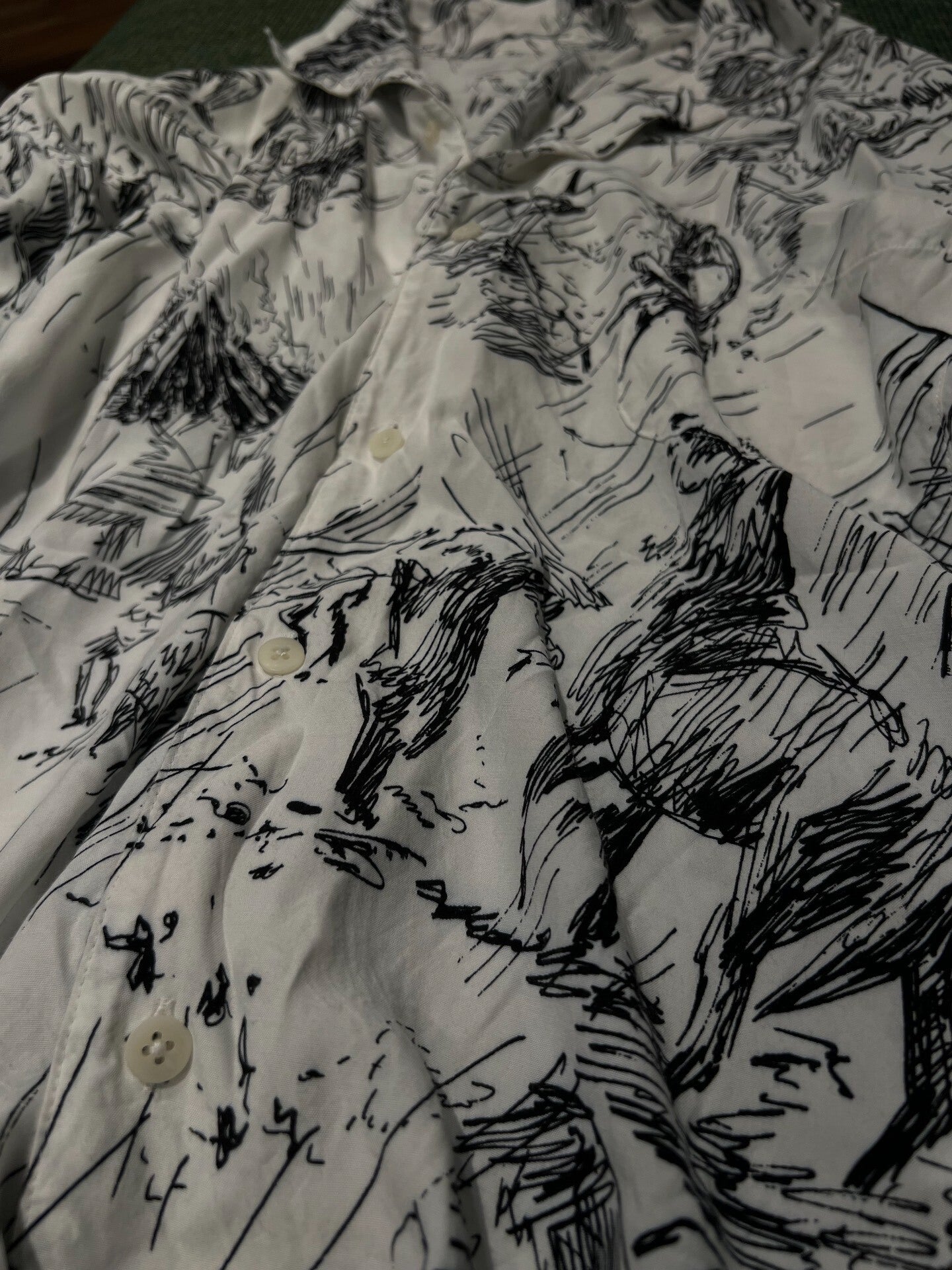 Porter Classic Seven Samurai Aloha Shirt