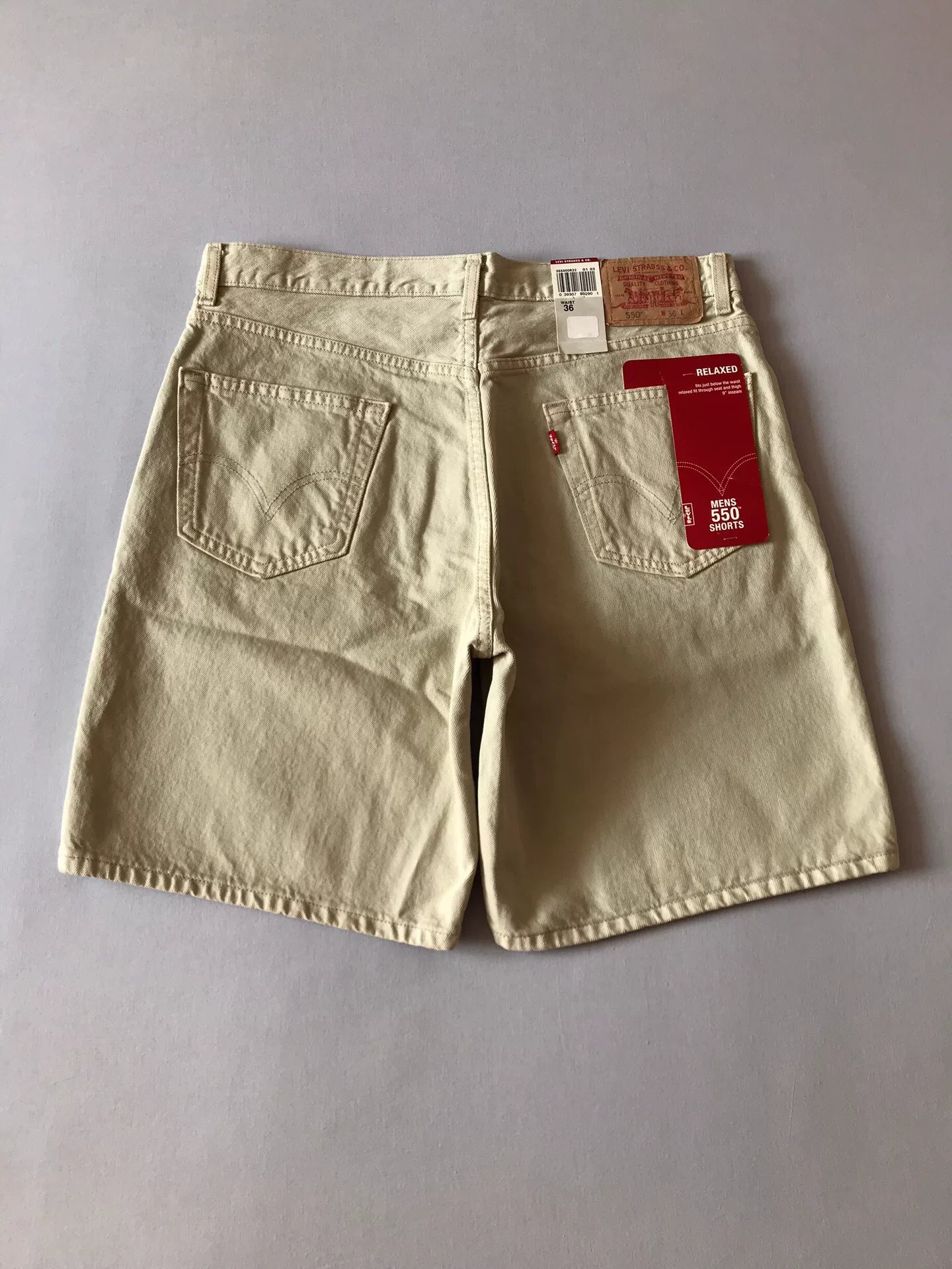 Levi's 550 Washed Denim Shorts W36