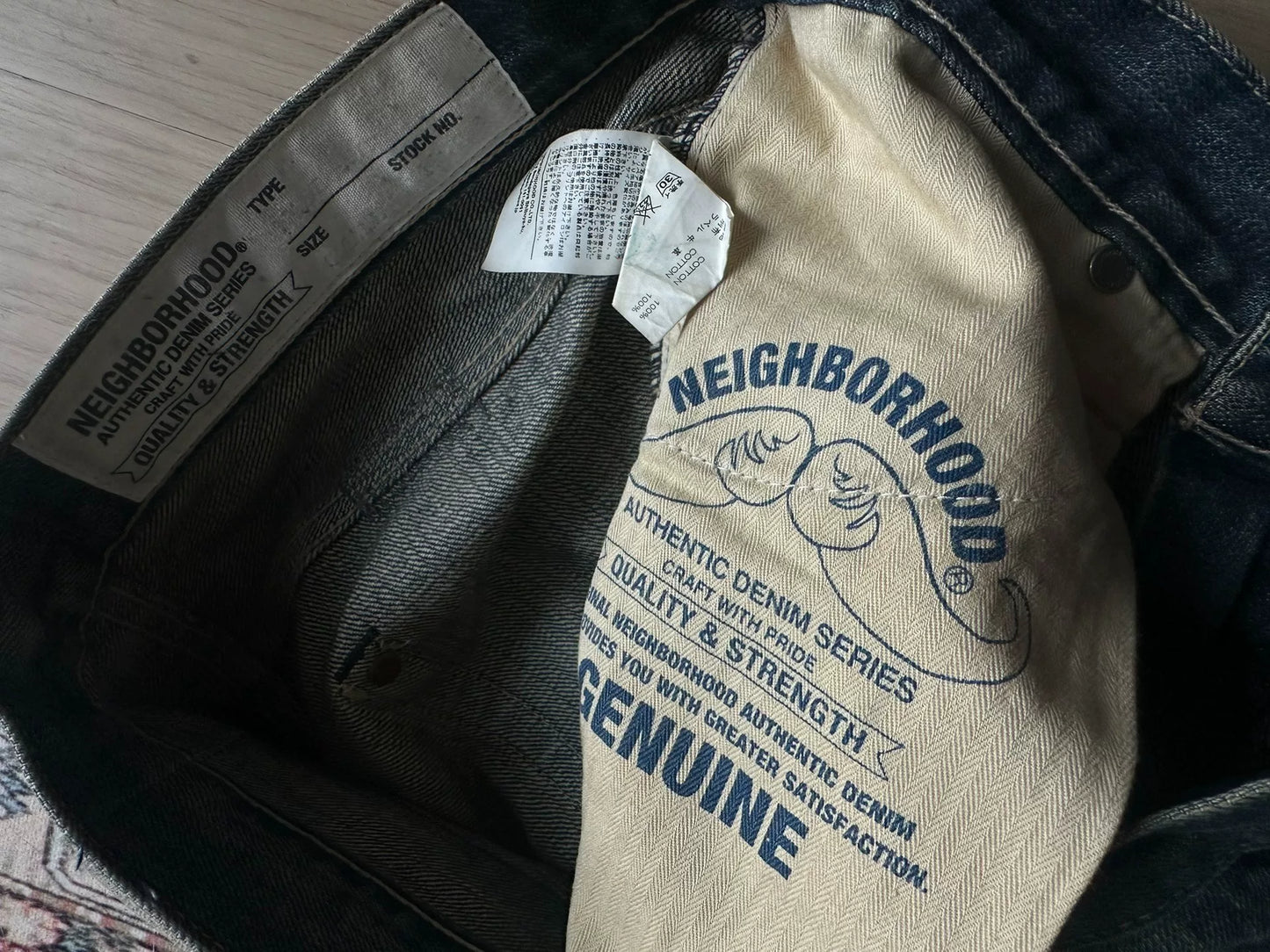 Neighborhood 14OZ-PT Narrow Jeans