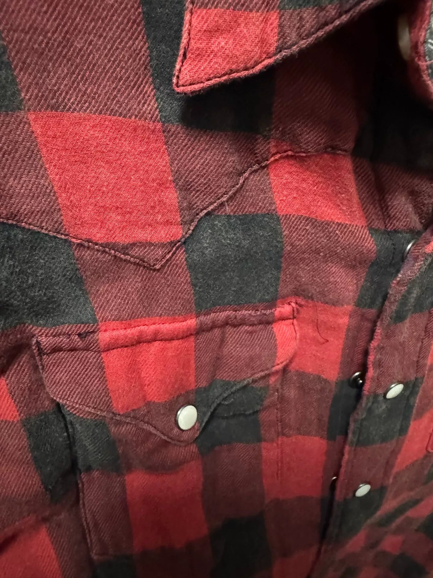 red plaid western shirt by Polo RRL