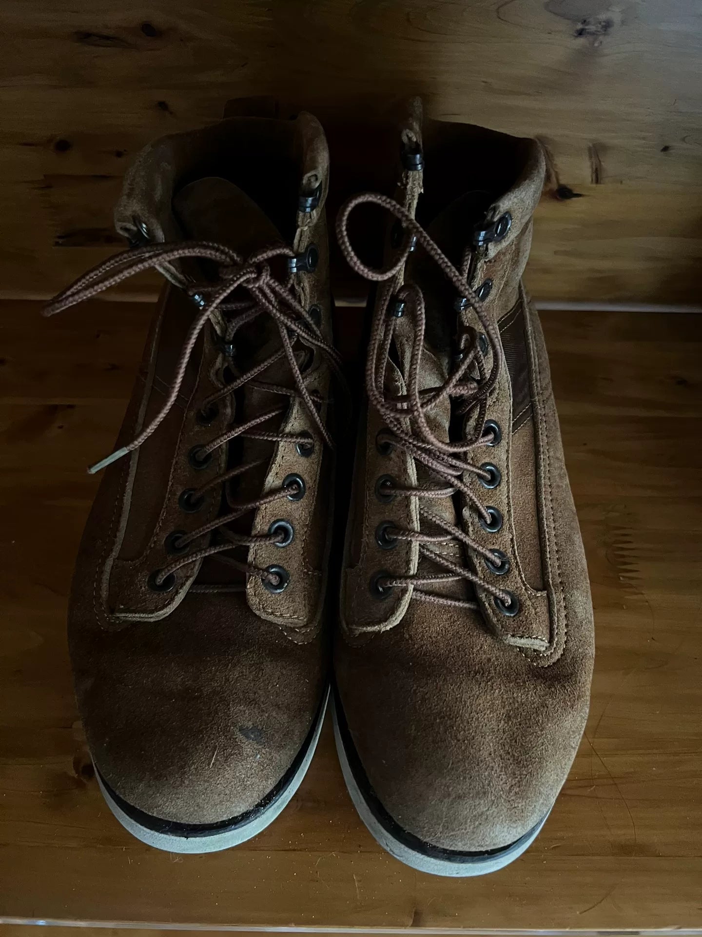 visvim beard boot-folk brown suede boots