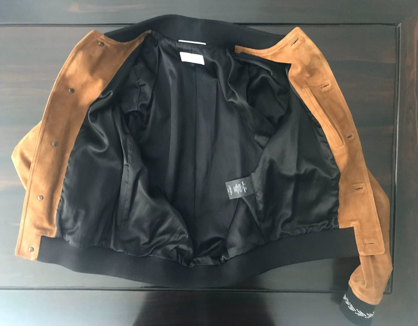 Saint Laurent Men's Suede Leather Jacket