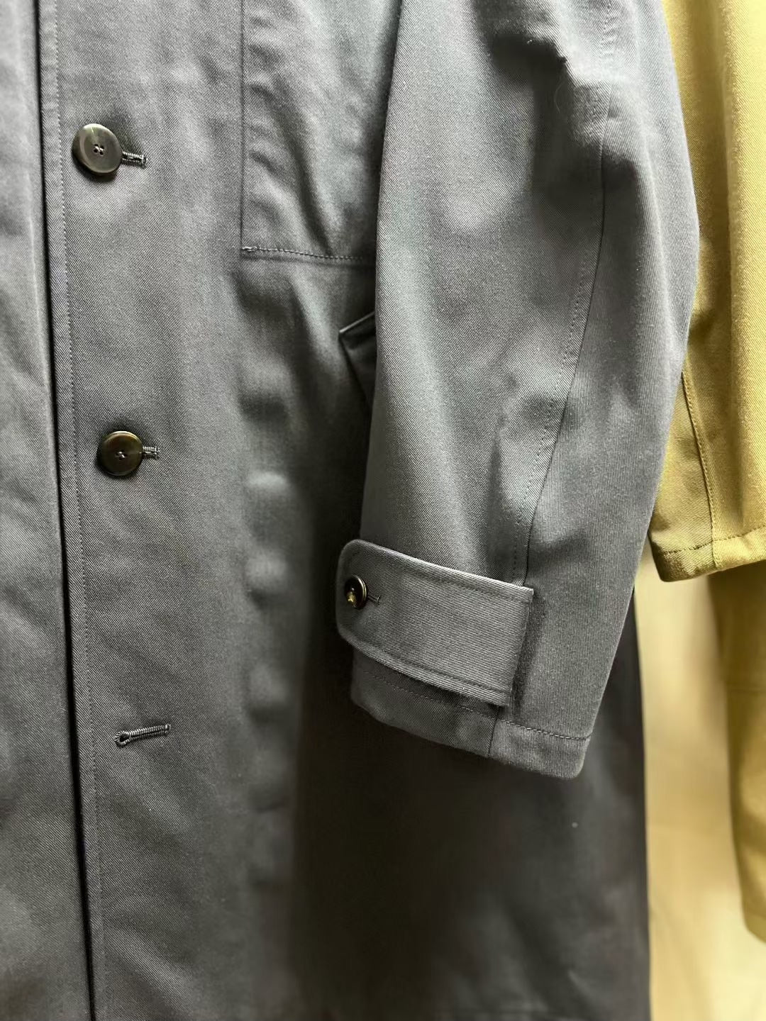 VISVIM Herge Coat 3L GORE-TEX Navy Size 2