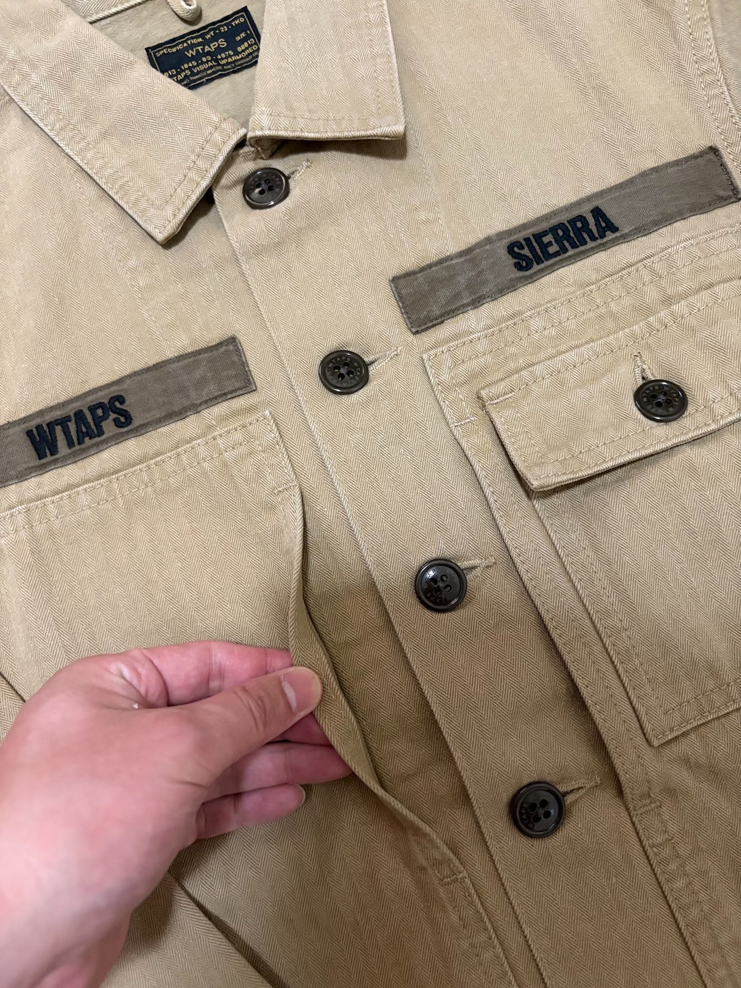 WTAPS HBT LS 16AW Shirt Jacket