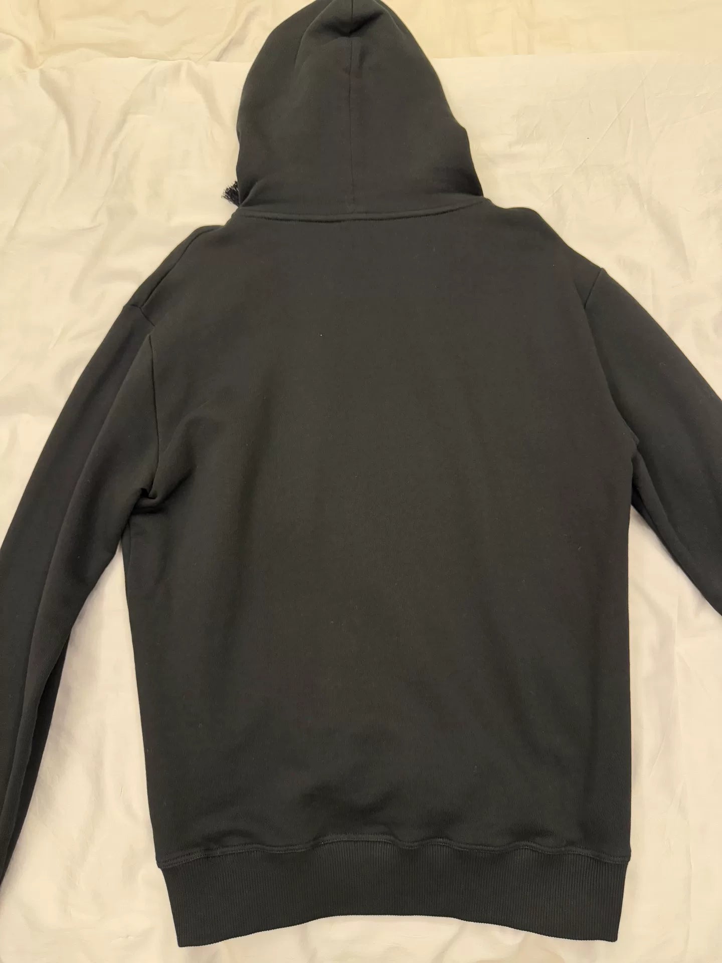 ysl saint laurent classic hoodie in gray