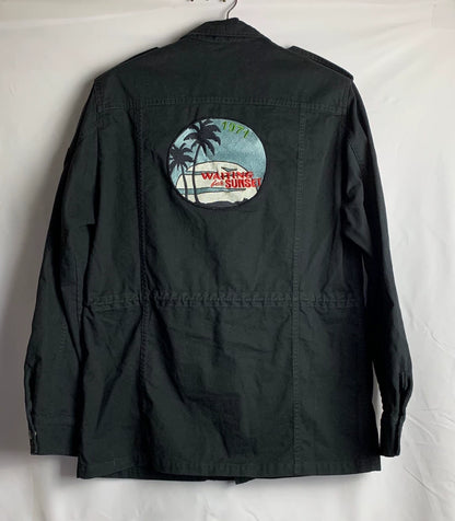 Saint Laurent Black Caban Jacket
