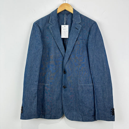 Prada Denim Suit Jacket Size 48