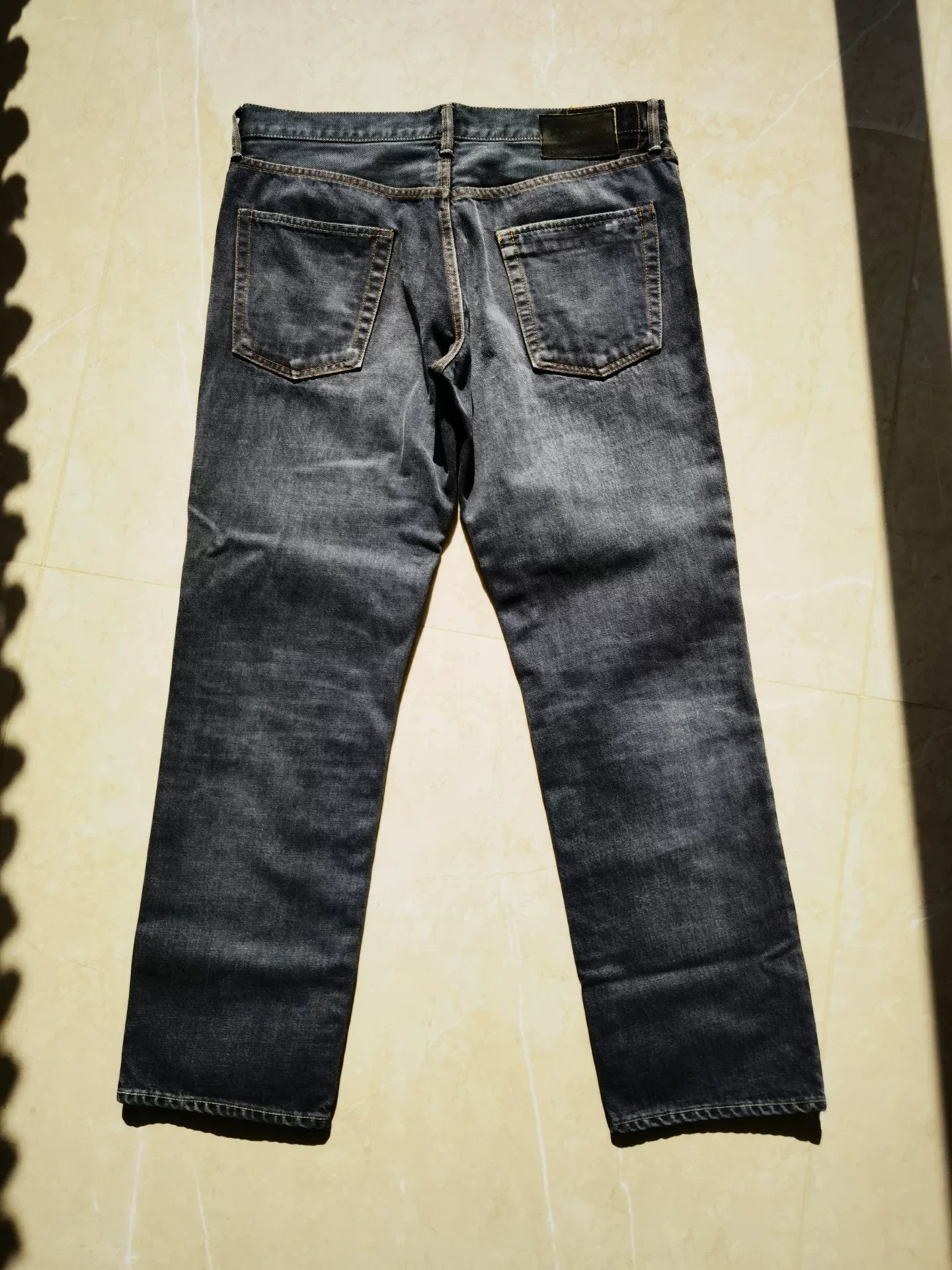 Visvim 04D10 Black Washed Jeans
