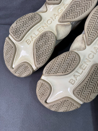 Balenciaga TripleS Red and Blue Sneakers Size 41
