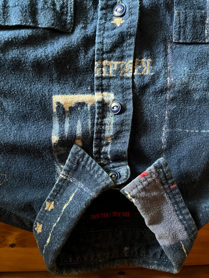 blue blue japan limited edition dyed shirt