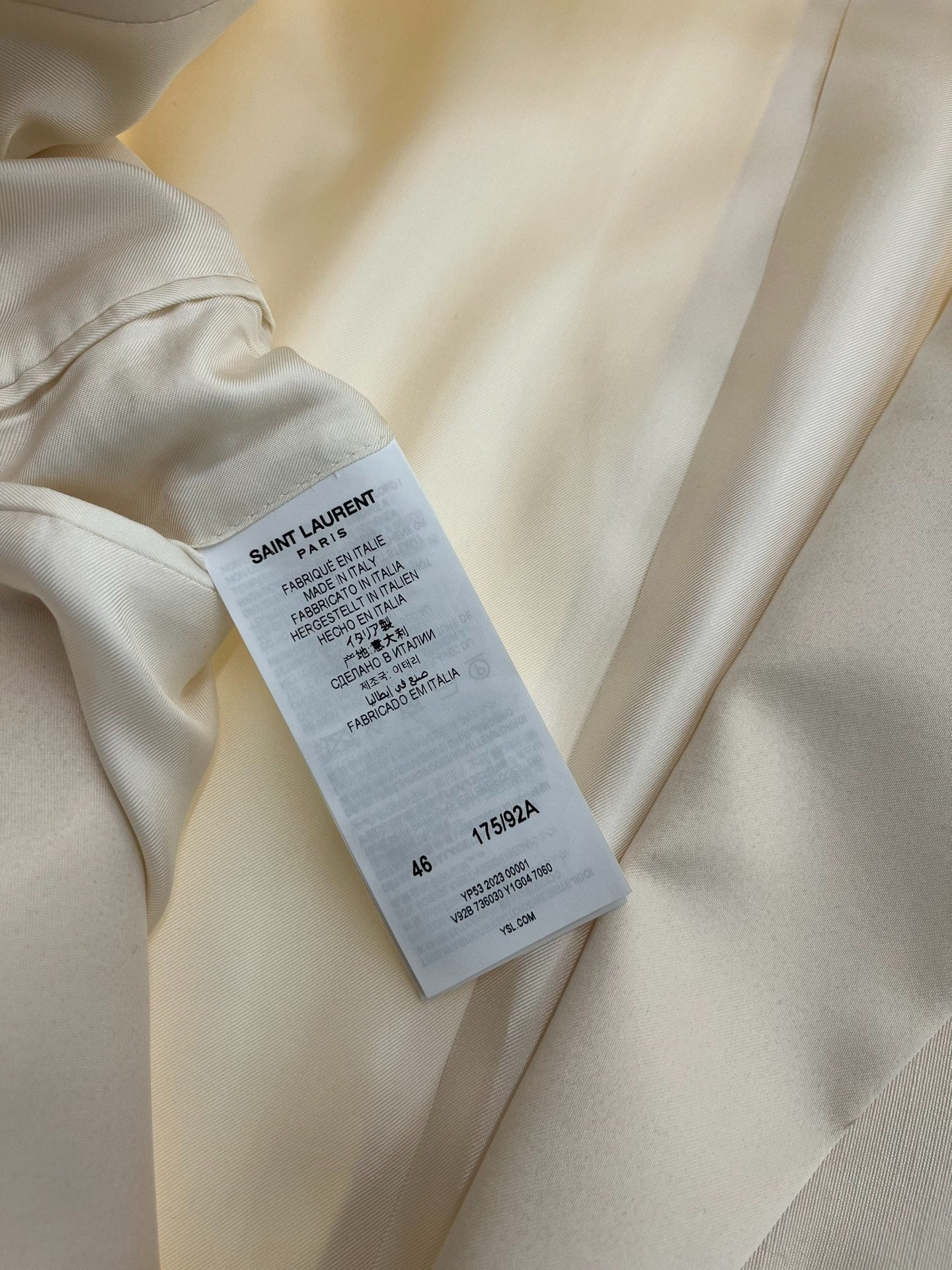 Saint Laurent Single-Button Blazer