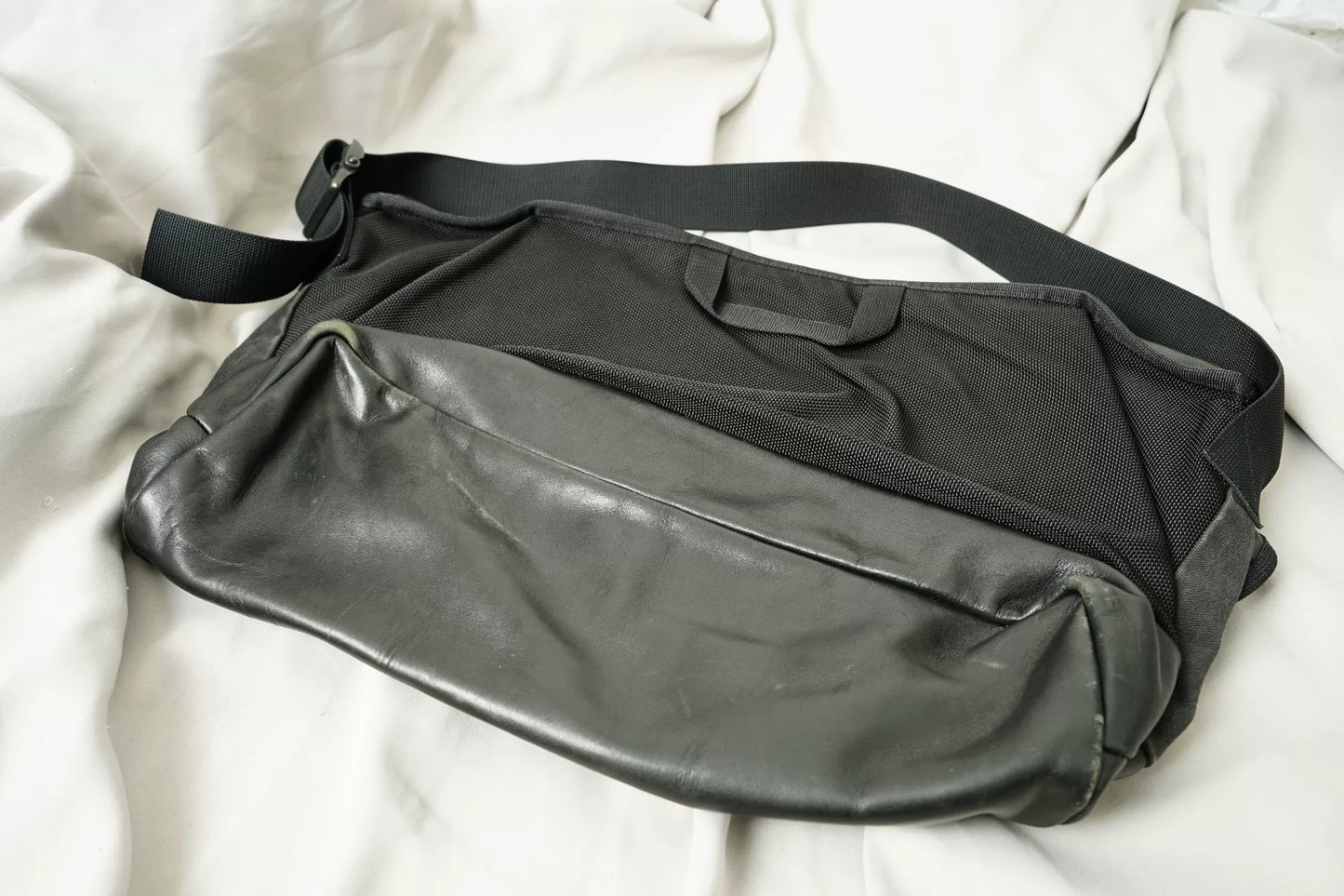 Comme des Garcons CDG Patchwork Messenger Bag
