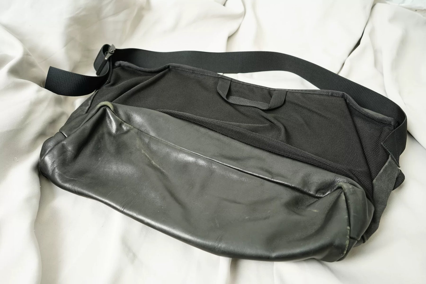 Comme des Garcons CDG Patchwork Messenger Bag