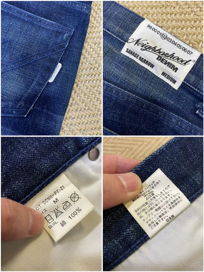 NEIGHBORHOOD Vintage Cartoon Denim Jeans