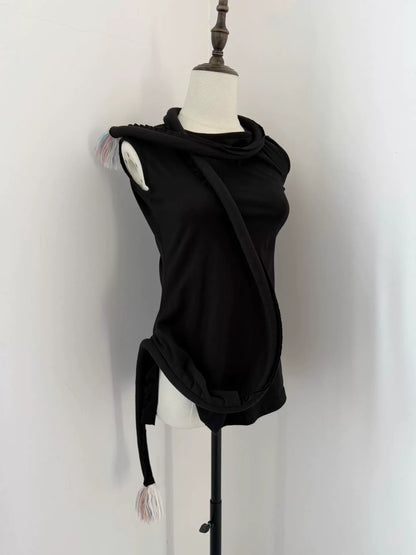 Yohji Yamamoto 2006 Runway Sleeveless Top