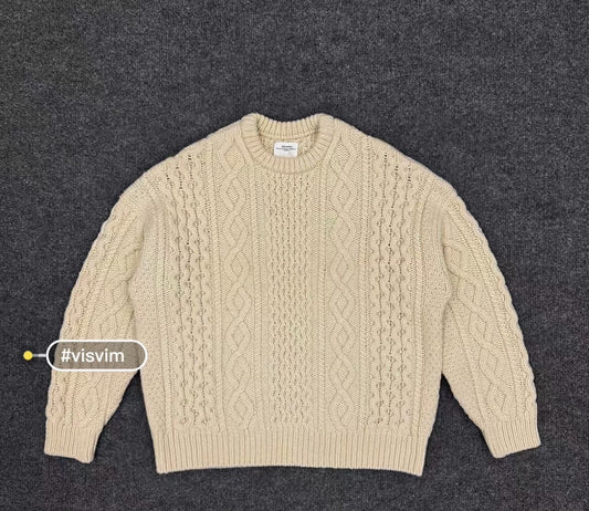 VISVIM 21AW AMPLUS CREW KNIT SWEATER