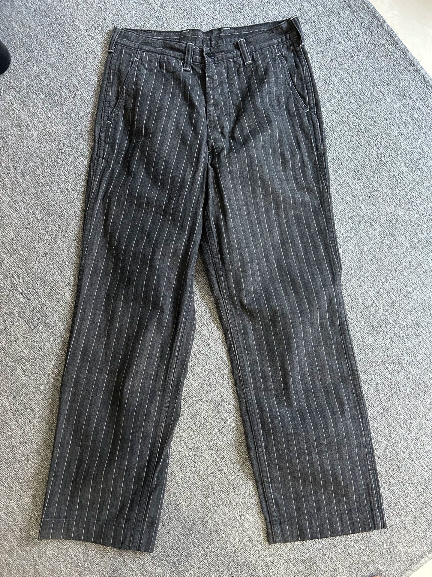 Bootleggers Freewheelers Striped Pants Size 32